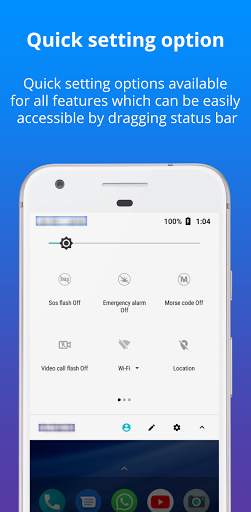 Bright Torch light – Front and back flashlight app screenshot 7