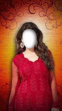 Woman Salwar Selfie Montage HD screenshot 4