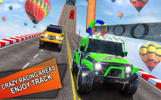 Impossible Jeep Stunt Driving: Impossible Tracks screenshot 2