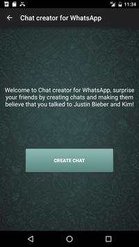 Chat creator for WhatsApp screenshot 5