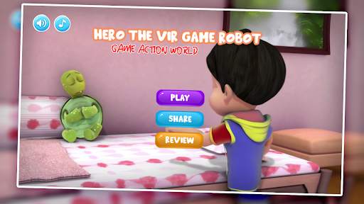 Hero Vir the Go Robot Game Boy screenshot 1