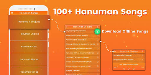 Top Hanuman Songs – Bhajans, Chalisa, Aarti screenshot 1