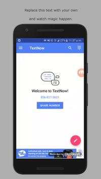 Guide for Textnow screenshot 1
