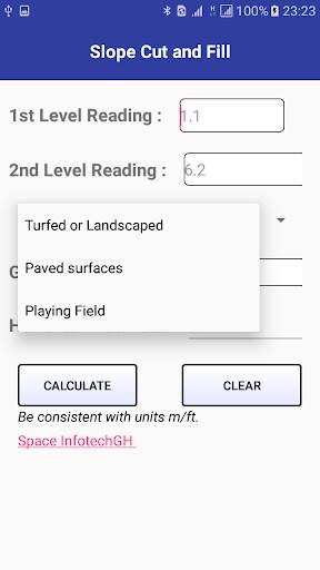 Cut and Fill App screenshot 2