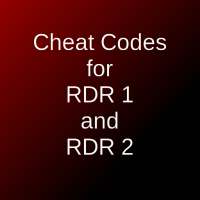 Cheat Codes List for RDR 1 and RDR 2 icon