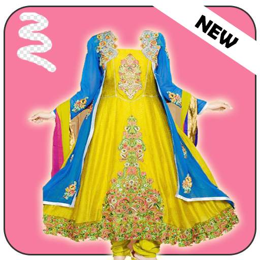 Indian Anarkali Dress Photo Suit 1.0