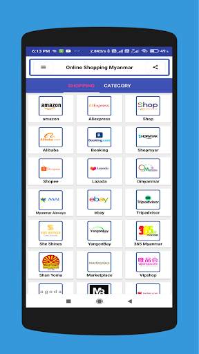 Online Shopping Myanmar - Myanmar Shopping App screenshot 1