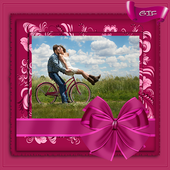 Romantic Love Name GIF Photo Frames icon