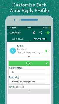 Auto Reply for Whats - AutoResponder Messenger screenshot 4