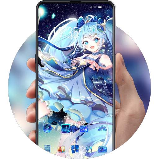 Beautiful Magical Princess theme Anime Girl 2.0.50