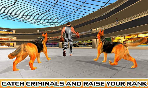 Police Dog Chasing: Crime City Simulator स्क्रीनशॉट 1
