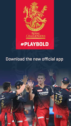 RCB Official- Live IPL Cricket screenshot 1
