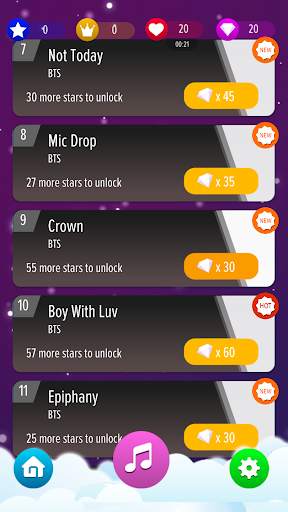 BTS Magic Piano Tiles 2020 screenshot 4
