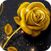 AppLock Theme Golden Rose 1.0.1