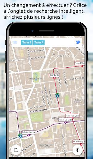 Transports Bordeaux Tram Bus Real Time ODOS screenshot 5