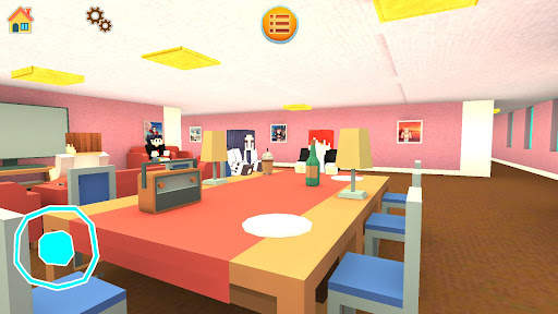 Pink Princess House Craft Game screenshot 1