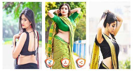 Hot Deshi Maal : Indian Saree Bhabhi Photos screenshot 5