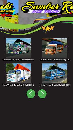 Mod Truck Sumber Rezeki Modifikasi Full Strobo screenshot 7