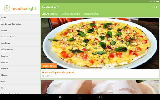 Receitas Light screenshot 7