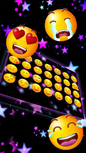 Galaxy Star Skull Keyboard screenshot 3