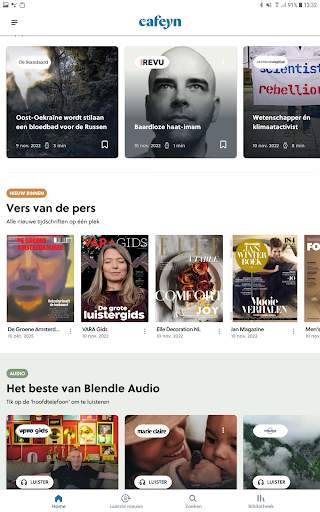 Cafeyn, kranten & magazines screenshot 1