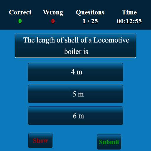 Steam boiler MCQ screenshot 2