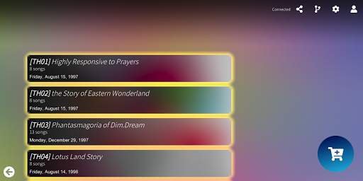 Touhou Mix: A Touhou Project Music Game screenshot 2