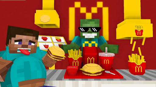 Fast Food Mod Restaurant For Minecraft 2021 screenshot 5