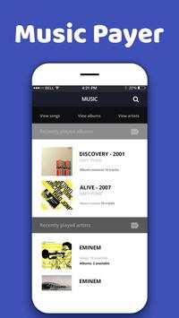 Music player screenshot 1