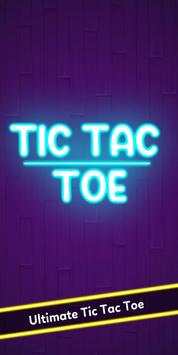 Tic Tac Toe Neon: Permainan Papan Gratis screenshot 1