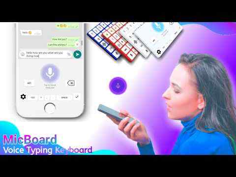 Voice Typing Keyboard: Speech To Text - MicBoard screenshot 1