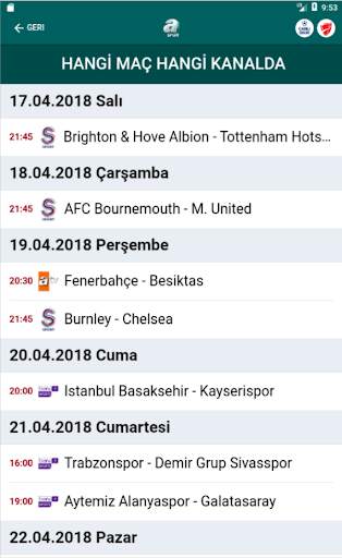 ASPOR-Canlı yayınlar, maç özet screenshot 11
