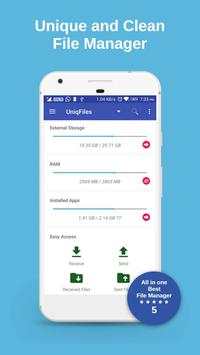 Remote File Transfer Download Status - UniqFiles 1 تصوير الشاشة