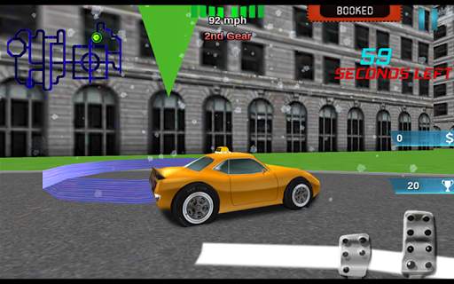 3D Santa Taxi Drive screenshot 18