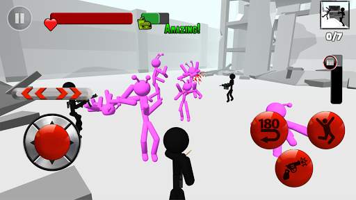 Stickman 3D Shooting screenshot 4
