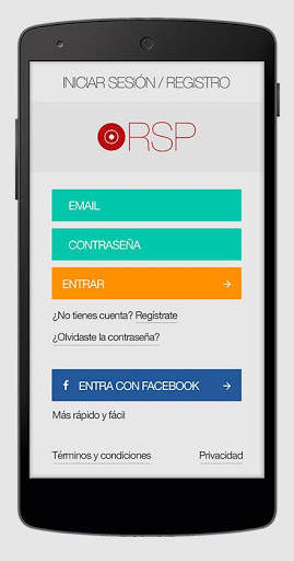 RSP APP screenshot 1