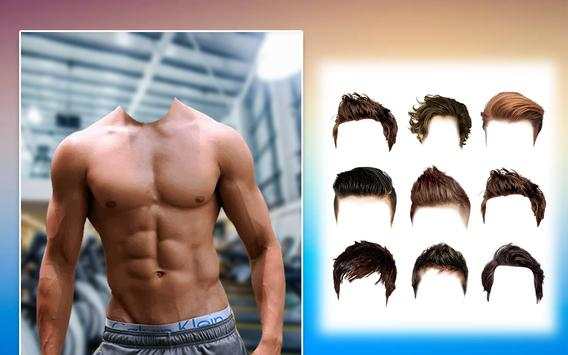 Men Body Builder Photo Editor : SixPack tattoo App screenshot 5