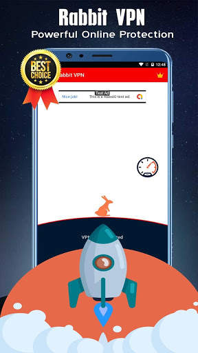 Rabbit VPN - Free VPN Proxy & VPN Client Area screenshot 1