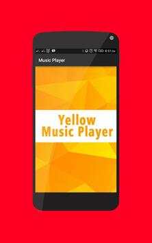 Yellow Music Player screenshot 1