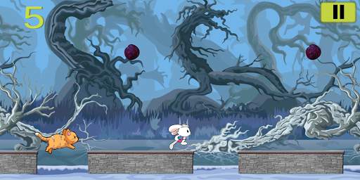 Katty Race: Run Bunny Rabbit Run… Free Run 3 Game screenshot 2