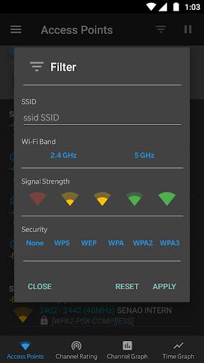 WiFi Analyzer (open-source) screenshot 8