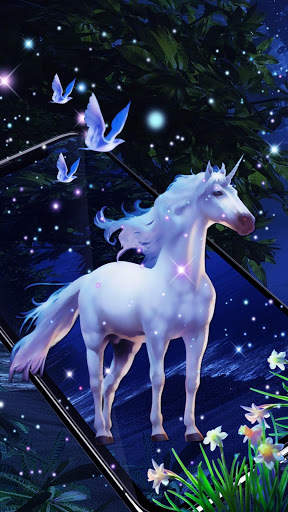Lovely Unicorn APUS Live Wallpaper screenshot 2