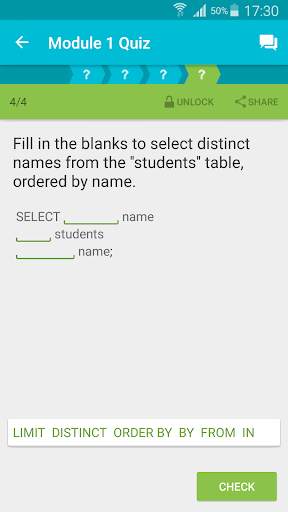 Learn SQL screenshot 4
