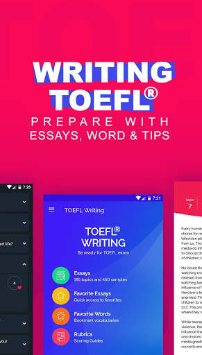 Writing - TOEFL® Essays : Useful Words & Tips screenshot 1