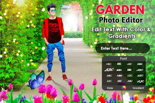 Garden Photo Editor screenshot 2