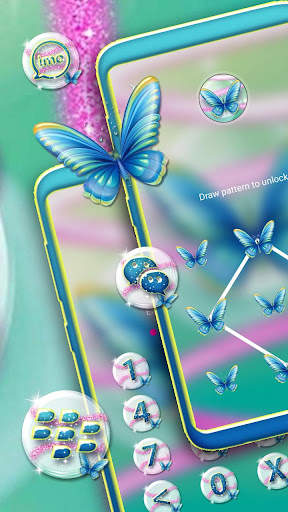 Butterfly Glitter Theme screenshot 5