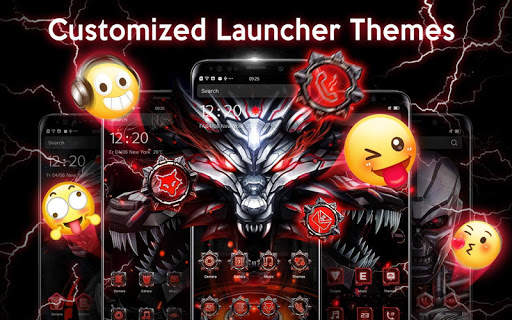 Iron Wolf Theme screenshot 1