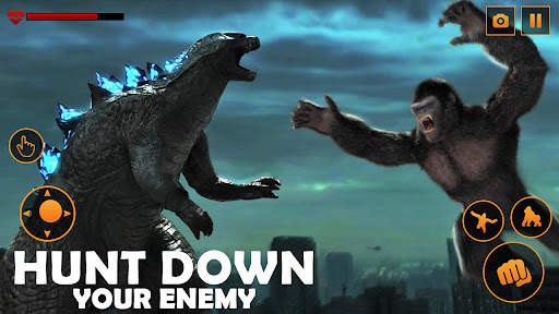 Monster Gorilla Attack-Godzilla Vs King Kong Games screenshot 3