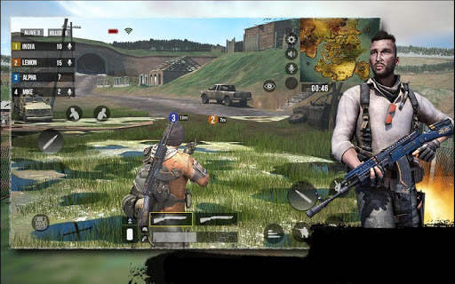 Squad Legends Firing - Surviva 2 تصوير الشاشة
