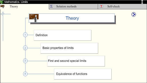 Math. Limits screenshot 2